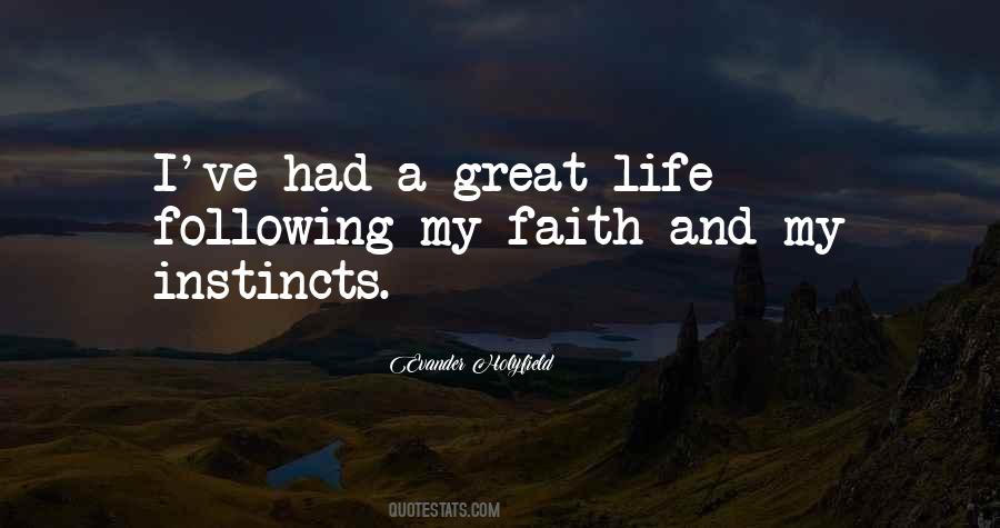 Quotes About Life Faith #32711