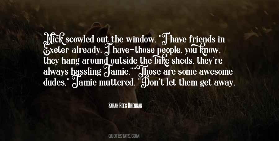Hassling Me Quotes #694082