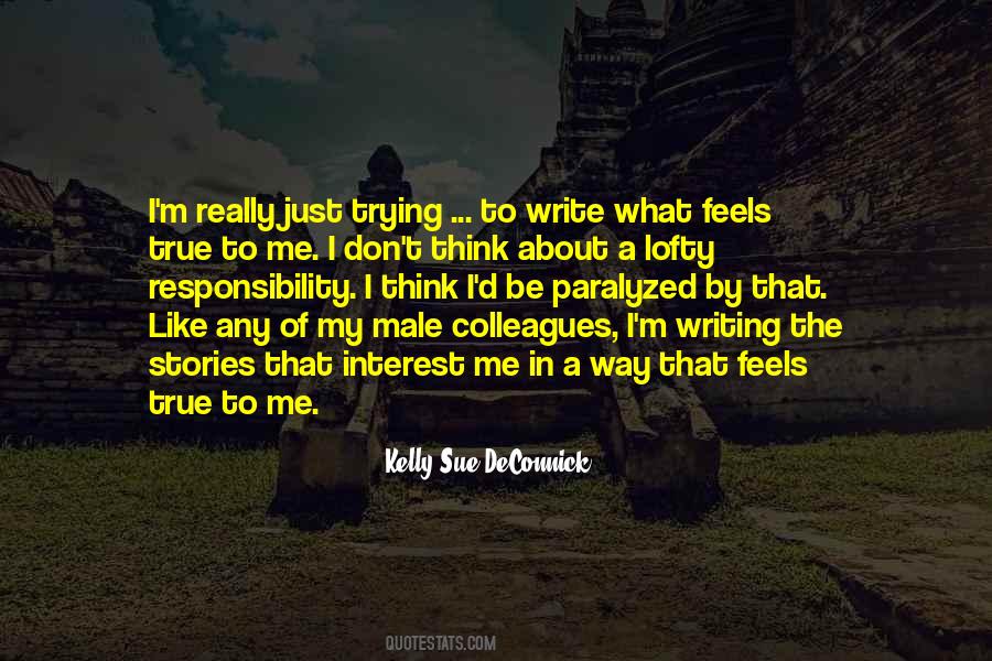 Stories Writing Quotes #102168