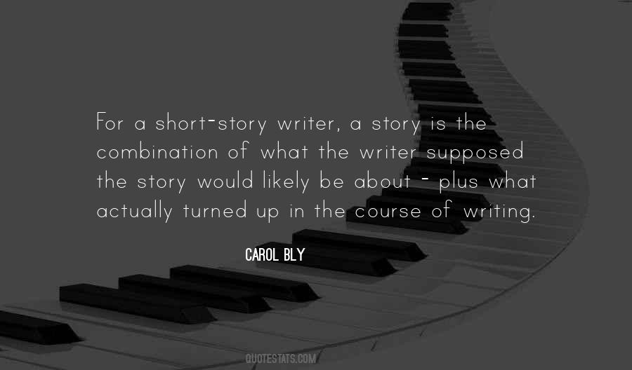 Stories Writing Quotes #113441