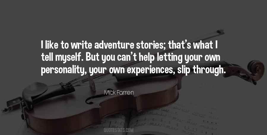 Stories Writing Quotes #130251
