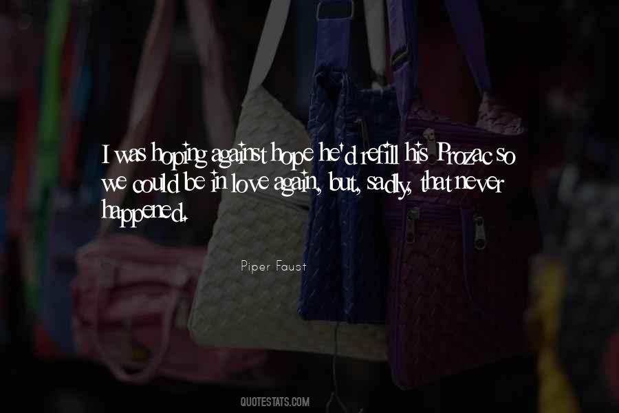 Hoping Against Hope Quotes #1748583