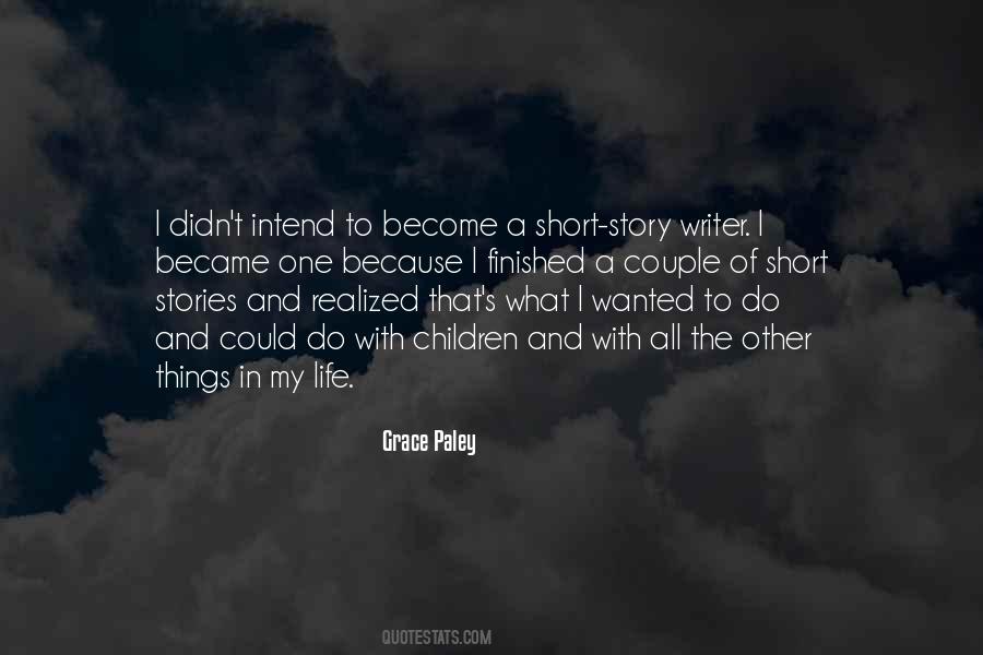 Life Short Stories Quotes #1789646