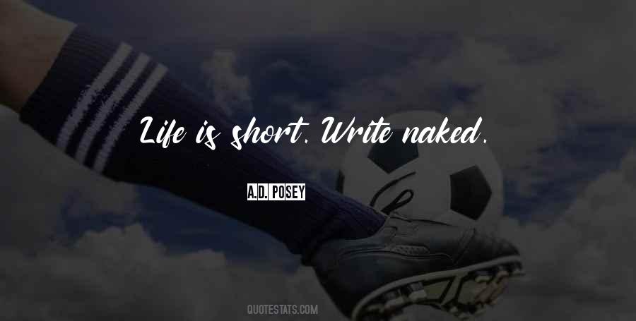 Life Short Stories Quotes #288776