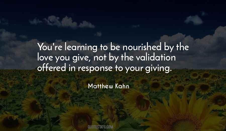 Be Nourished Quotes #1253163
