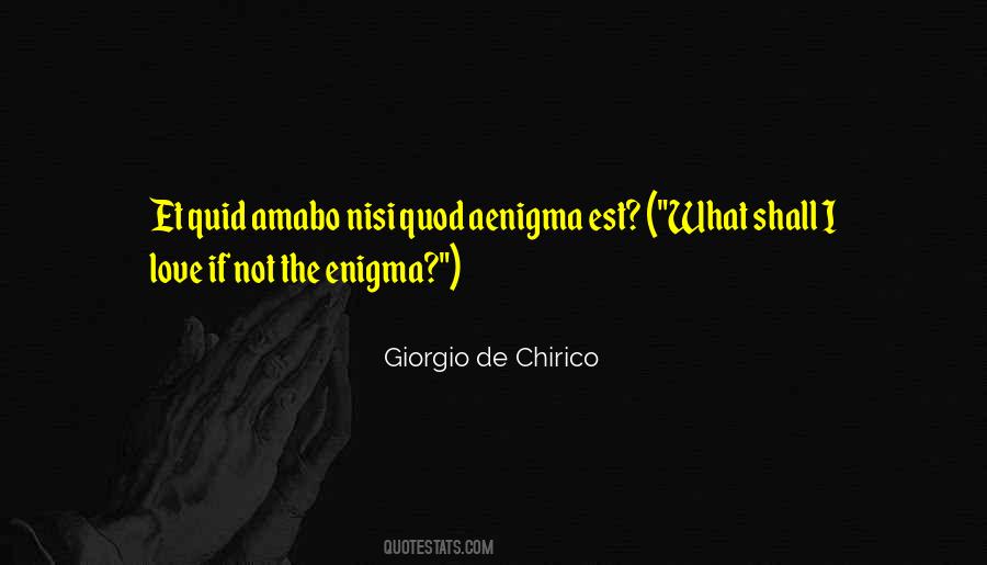 Chirico Quotes #209032