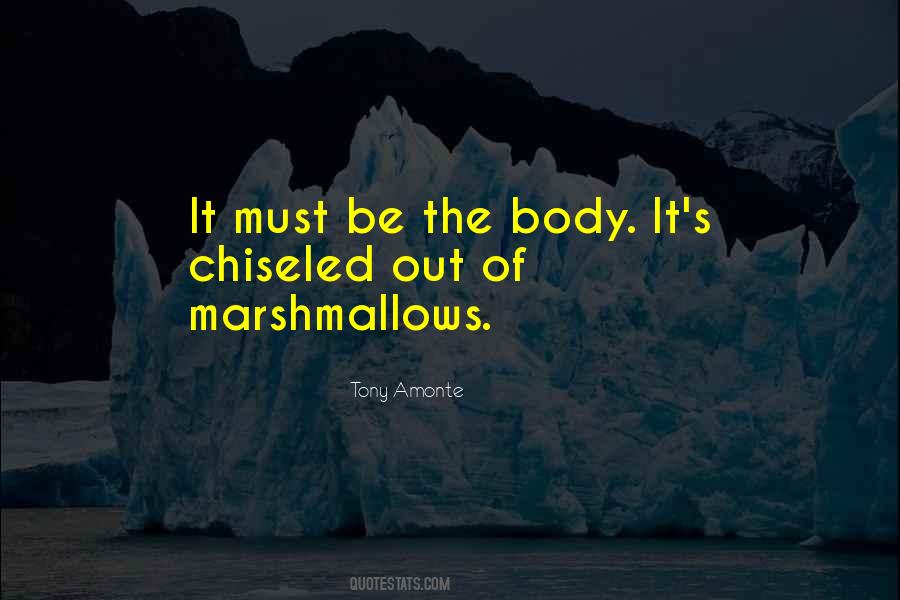 Chiseled Body Quotes #1286696
