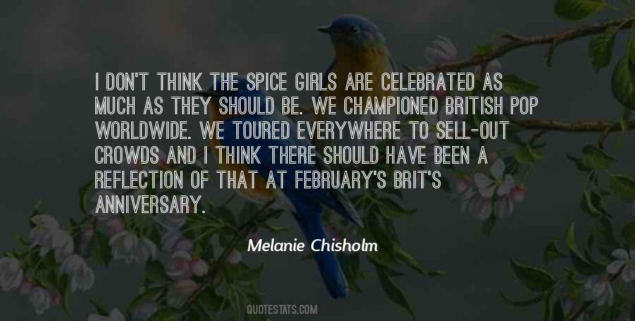 Chisholm Quotes #560784