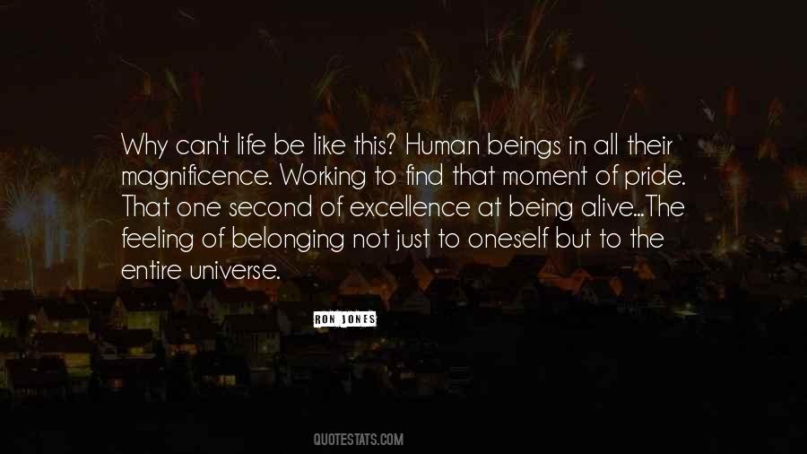 Feeling Of Not Belonging Quotes #1139335