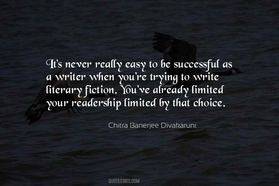 Chitra Banerjee Quotes #748411