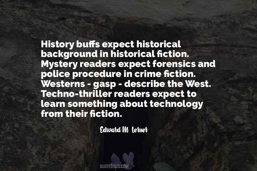 Fiction And History Quotes #650569