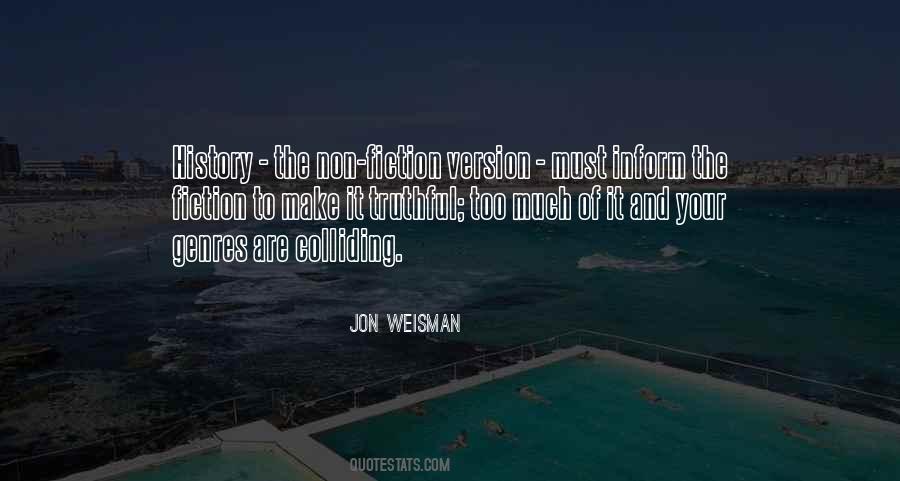Fiction And History Quotes #983101