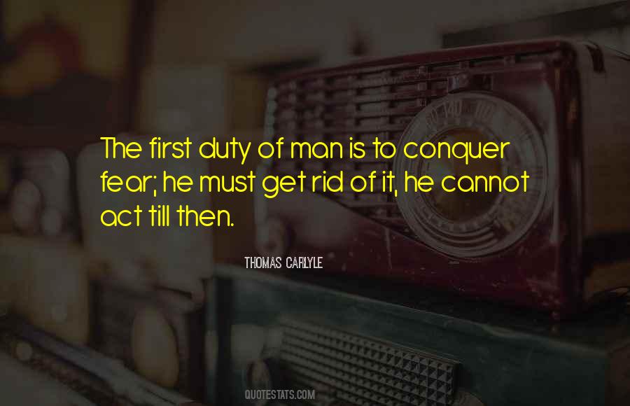 How To Conquer Fear Quotes #369178