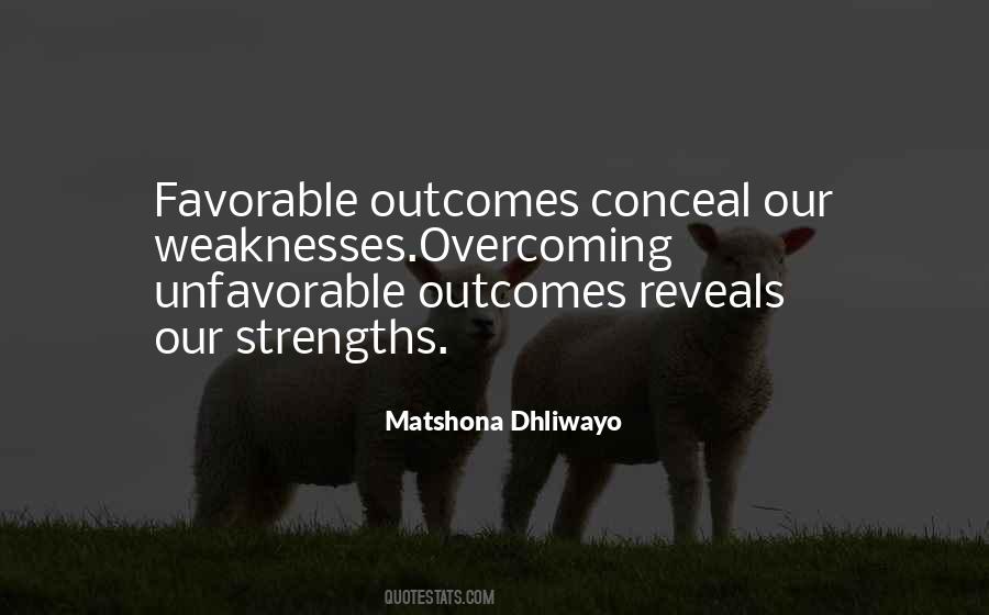 Overcoming Past Weaknesses Quotes #1096967