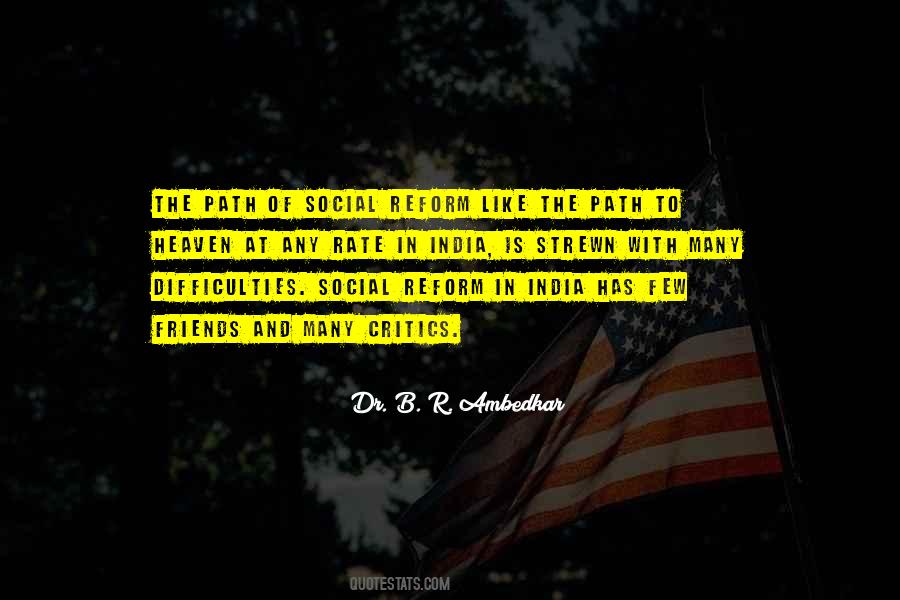 Social Reform Quotes #1300722