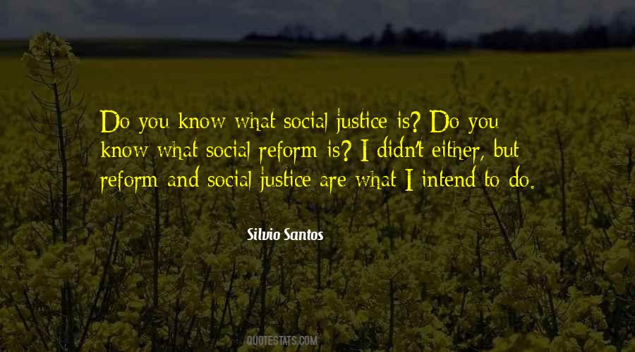 Social Reform Quotes #1355986