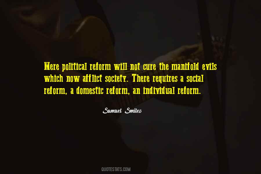 Social Reform Quotes #452638