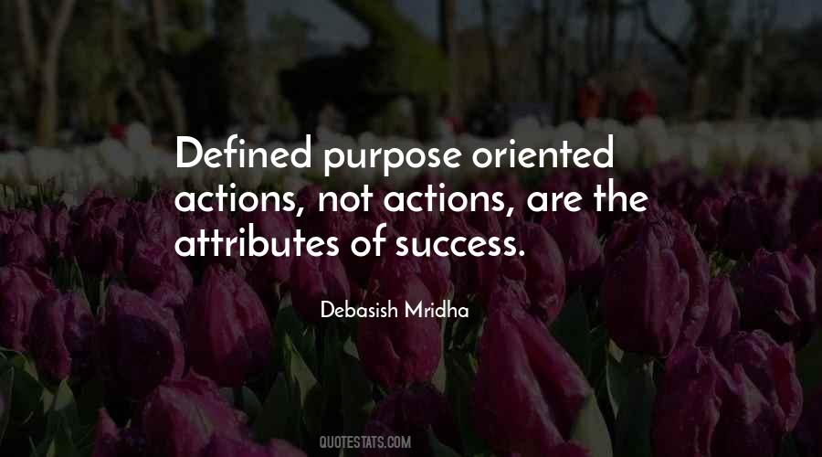Actions Oriented Quotes #71902