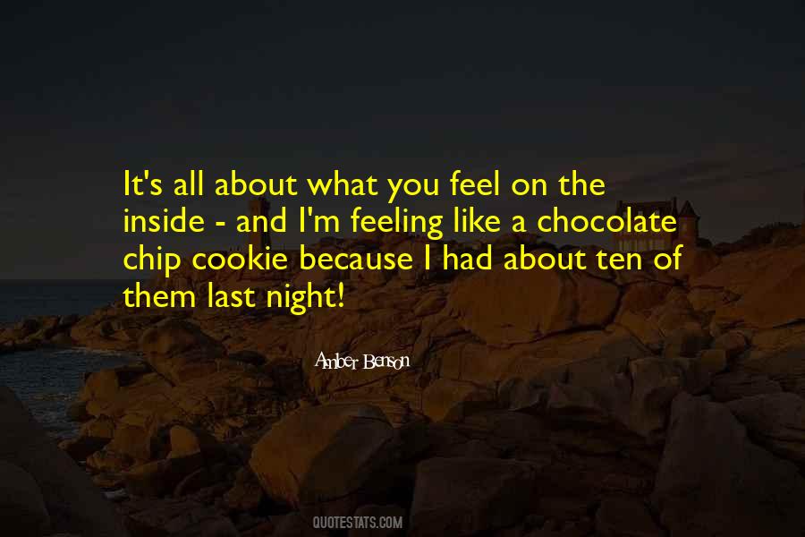 Chocolate Chip Cookie Quotes #410927