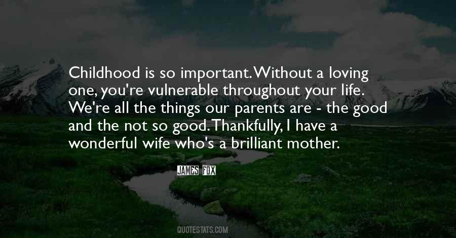 Loving Our Parents Quotes #983323