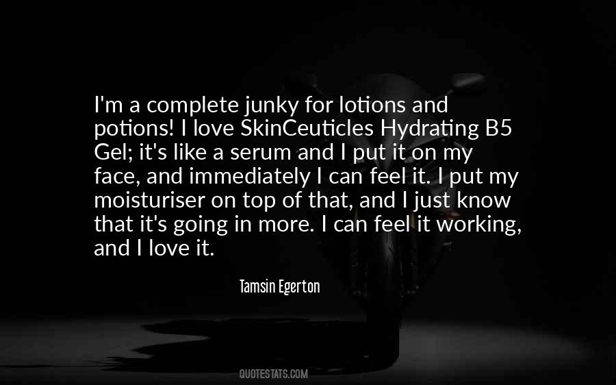 Hydrating Face Quotes #464664