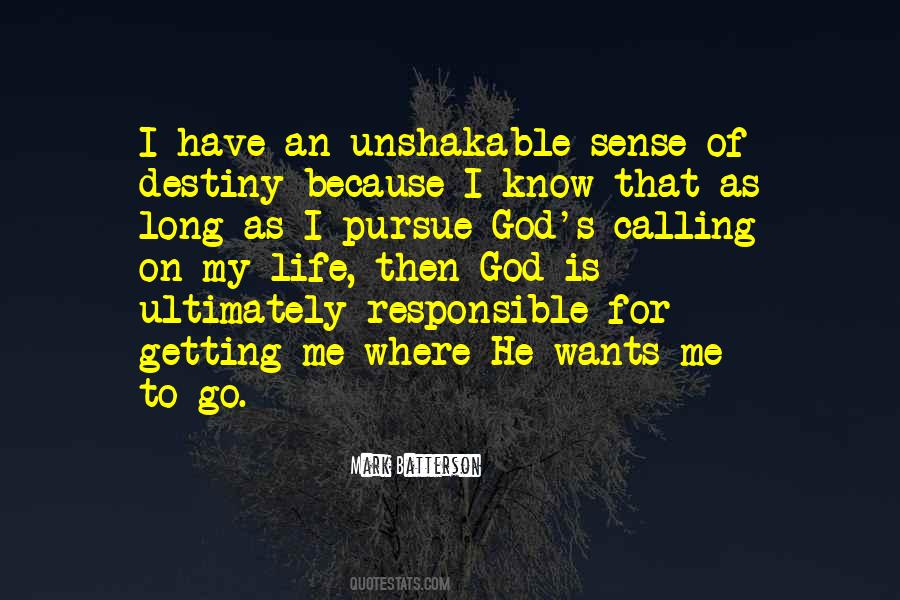 Quotes About Life Calling #91651