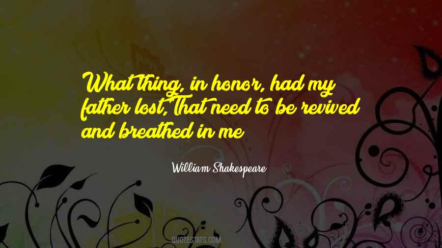 William Honor Quotes #1178439