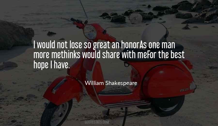 William Honor Quotes #946202