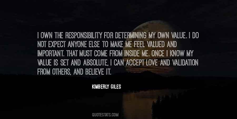 Love And Responsibility Quotes #671187