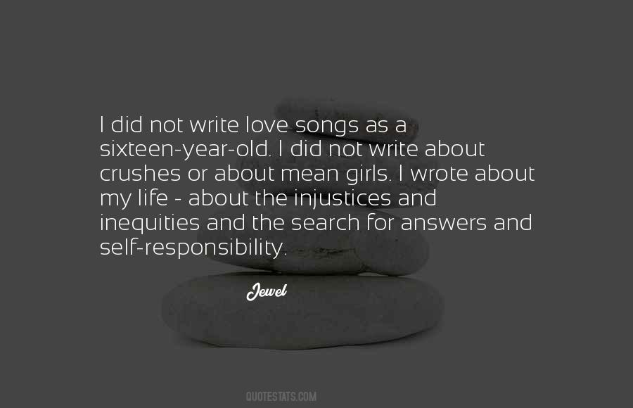 Love And Responsibility Quotes #959793