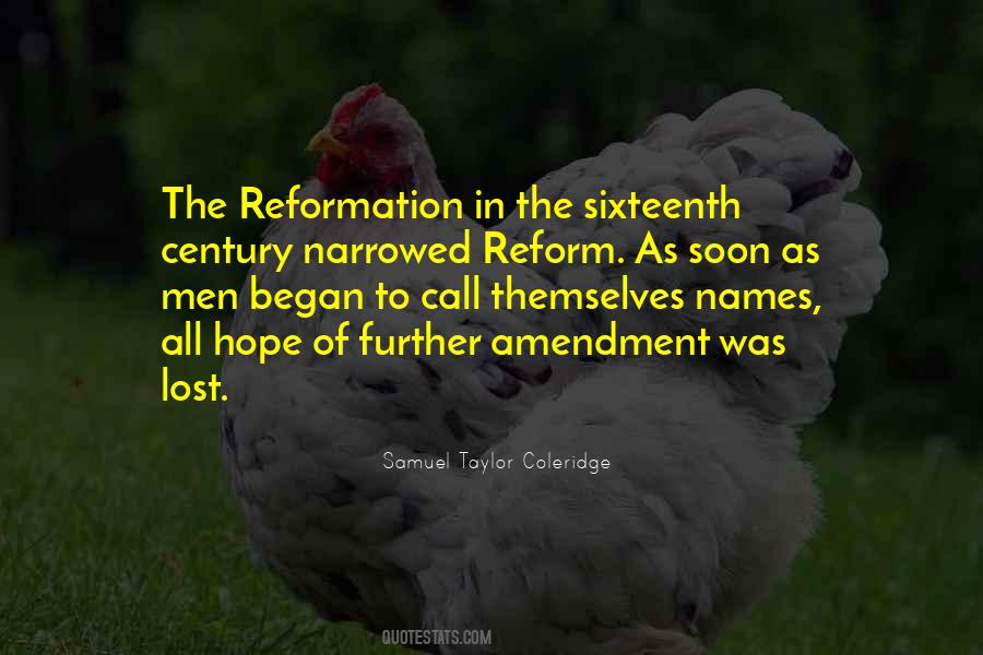 Quotes About The Reformation #161908