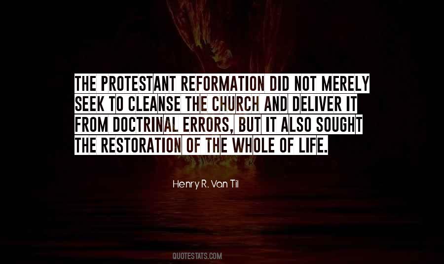 Quotes About The Reformation #312813