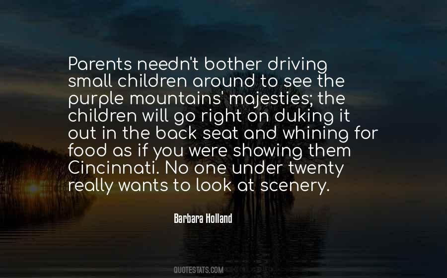 Back Seat Driving Quotes #1442074