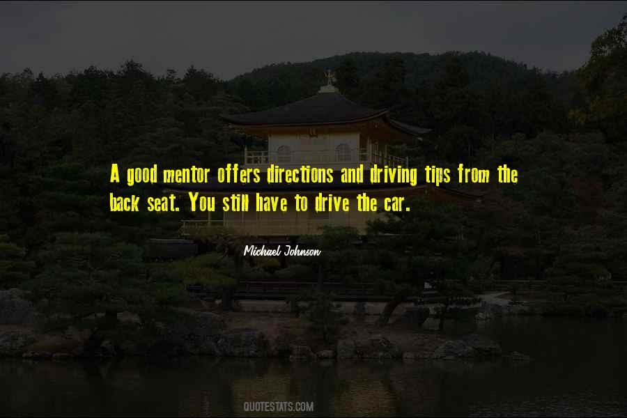 Back Seat Driving Quotes #717003