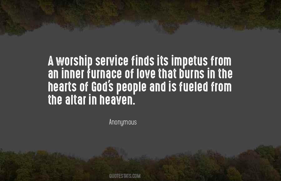 Altar Of God Quotes #1633003
