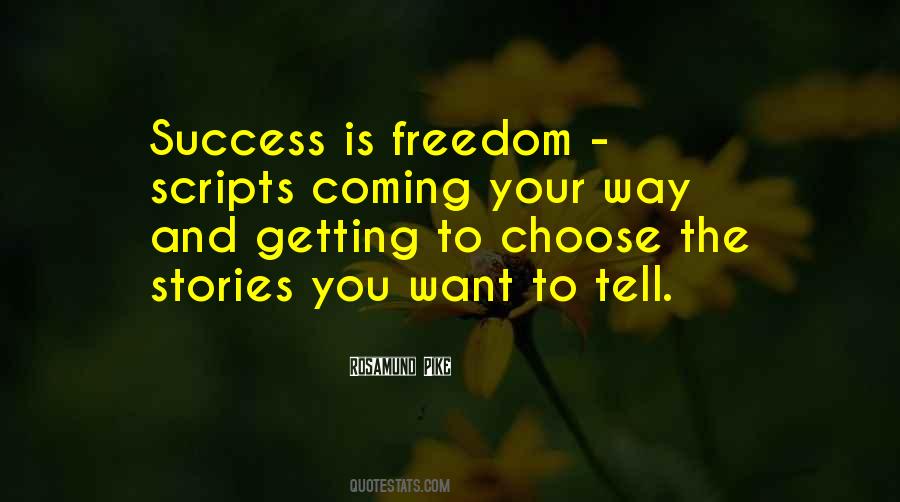 Choose Success Quotes #1115282