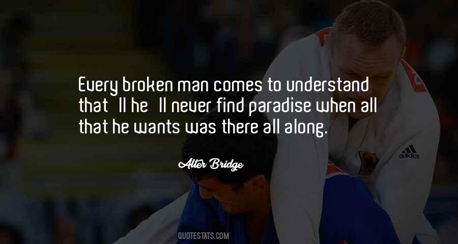 Broken Man Quotes #1586175