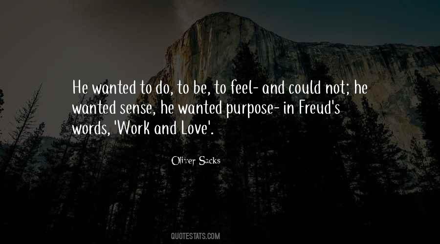 Work And Love Quotes #641314