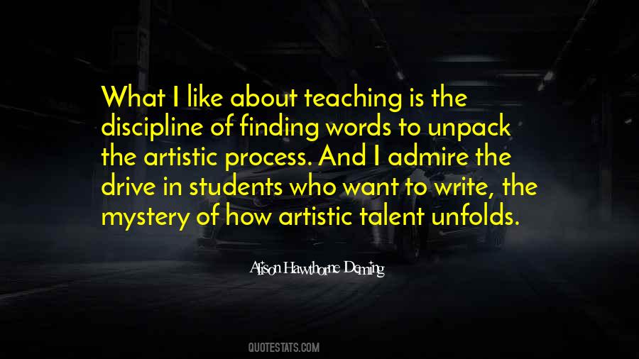 Students Talent Quotes #1307158