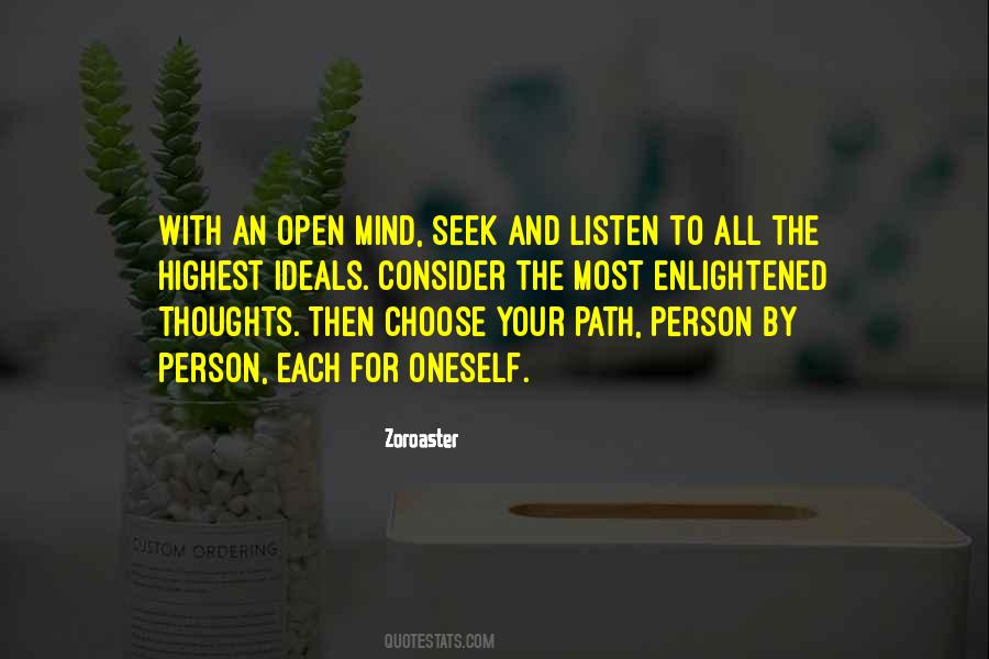 Choose Your Thoughts Quotes #1427765
