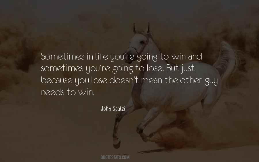 Win In Life Quotes #224780