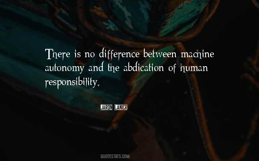 Abdication Of Responsibility Quotes #149374