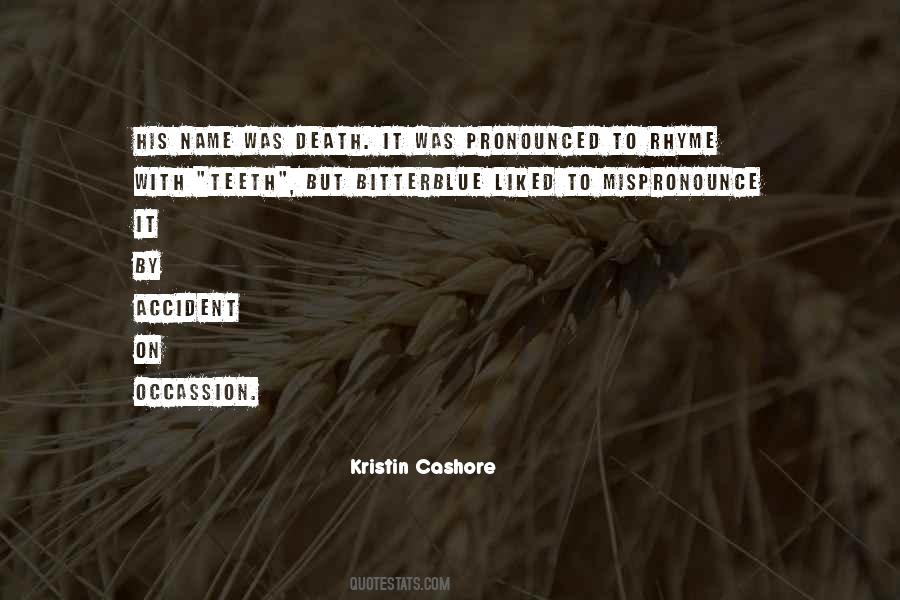 Accident Death Quotes #1398891