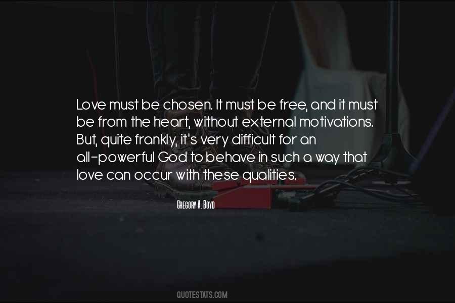 Chosen Love Quotes #419716