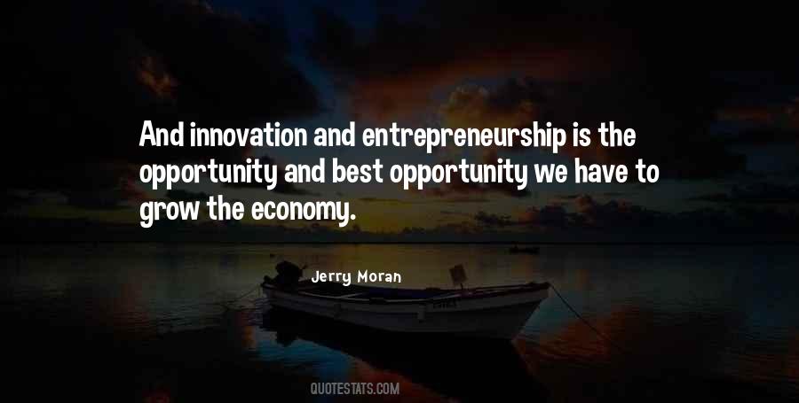 Entrepreneurship Opportunity Quotes #1299746