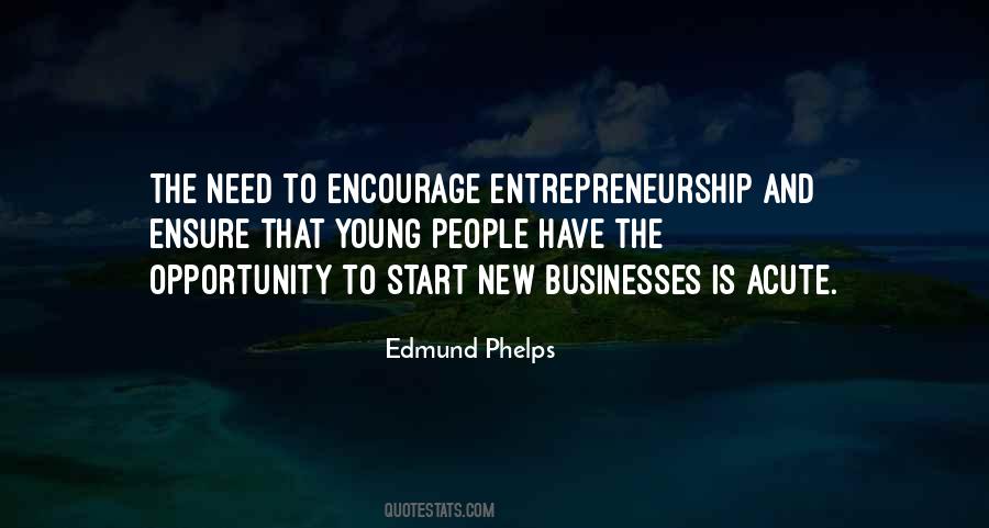 Entrepreneurship Opportunity Quotes #311066