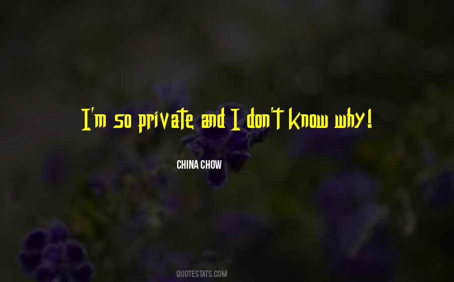 Chow Quotes #153999