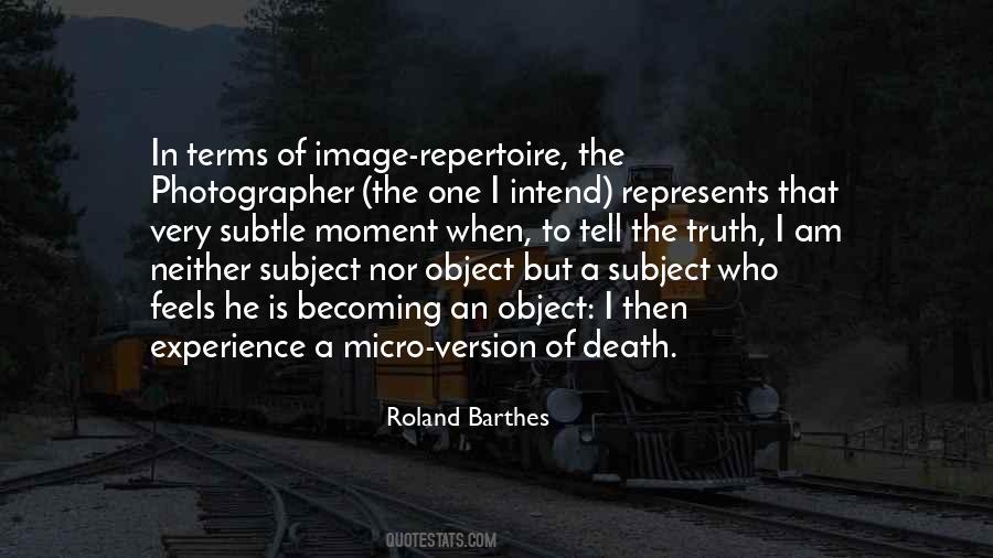 Barthes Death Quotes #253090