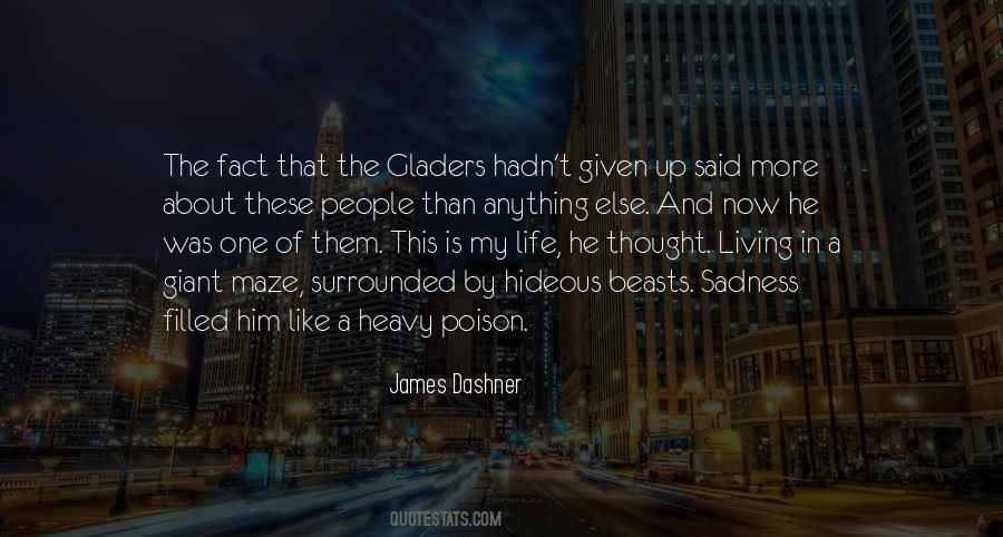 Hideous Thought Quotes #498521