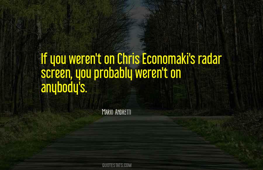 Chris Economaki Quotes #1627111